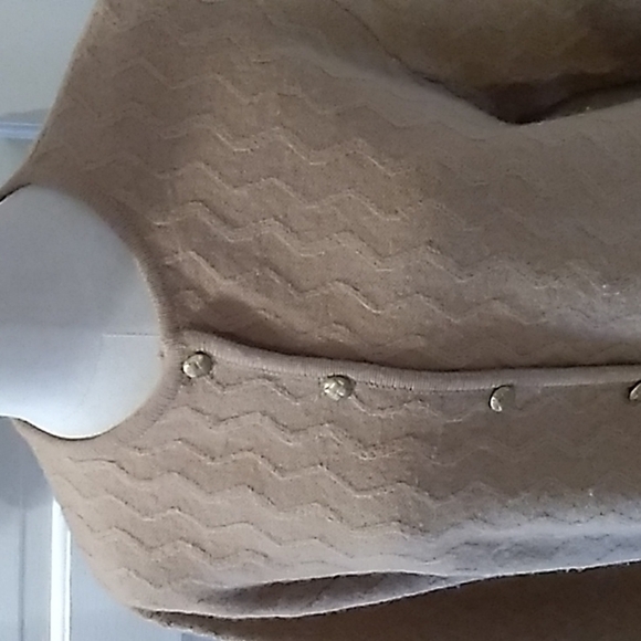 Karen Scott 100% wool XL cardigan sweater - Picture 2 of 4